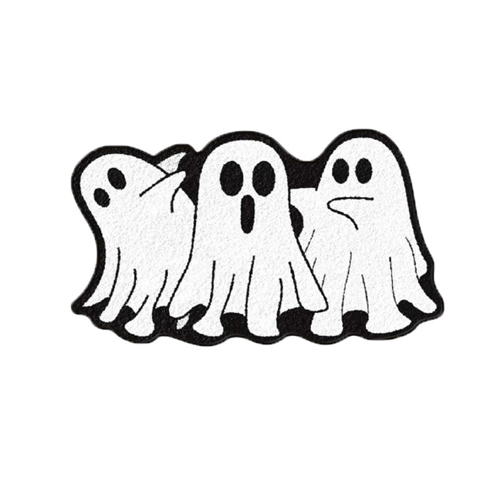 Halloween-Themed Ghost Bath Mat Stornfield