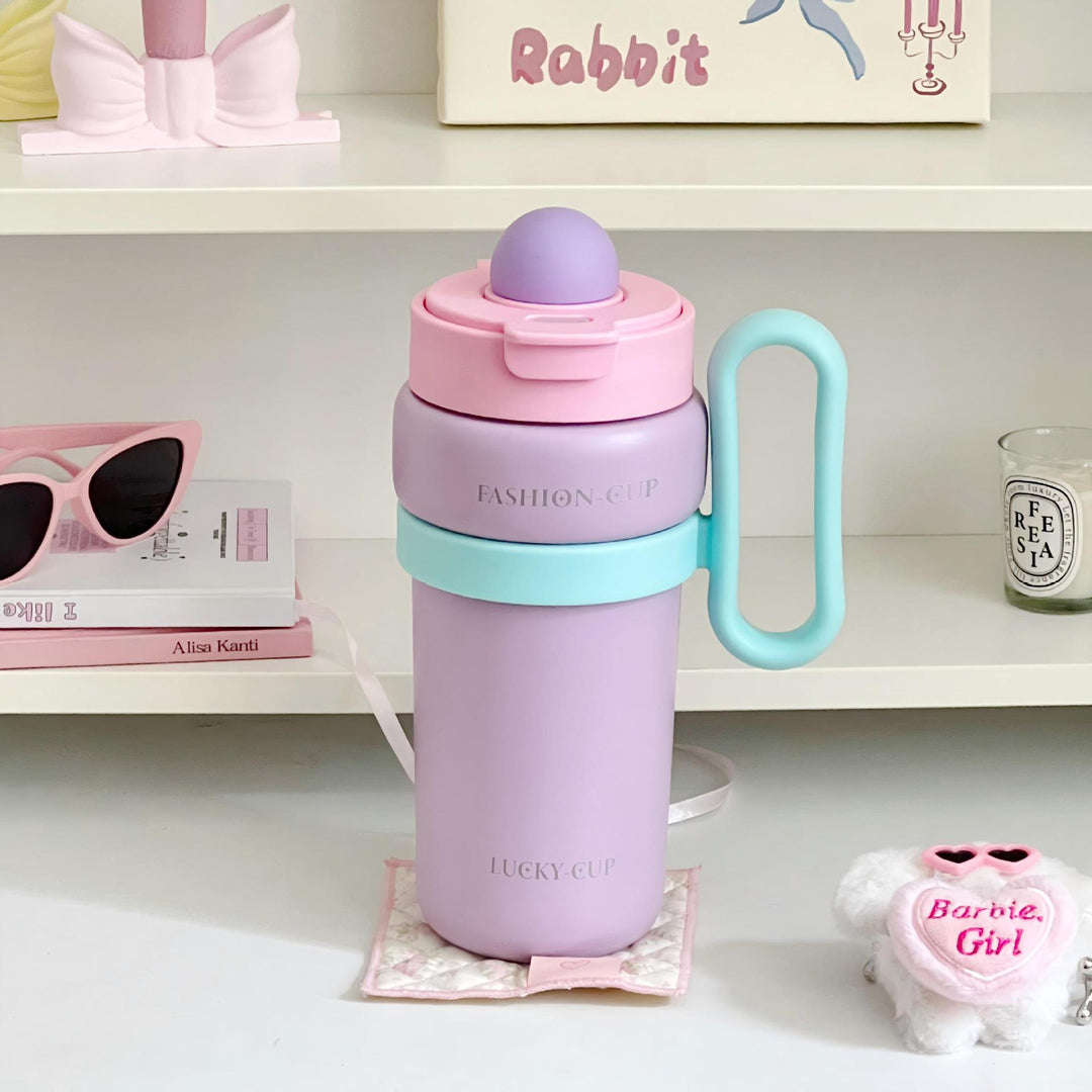 Ladies Multifunctional Insulated Bottle with Unique Lid Stornfield