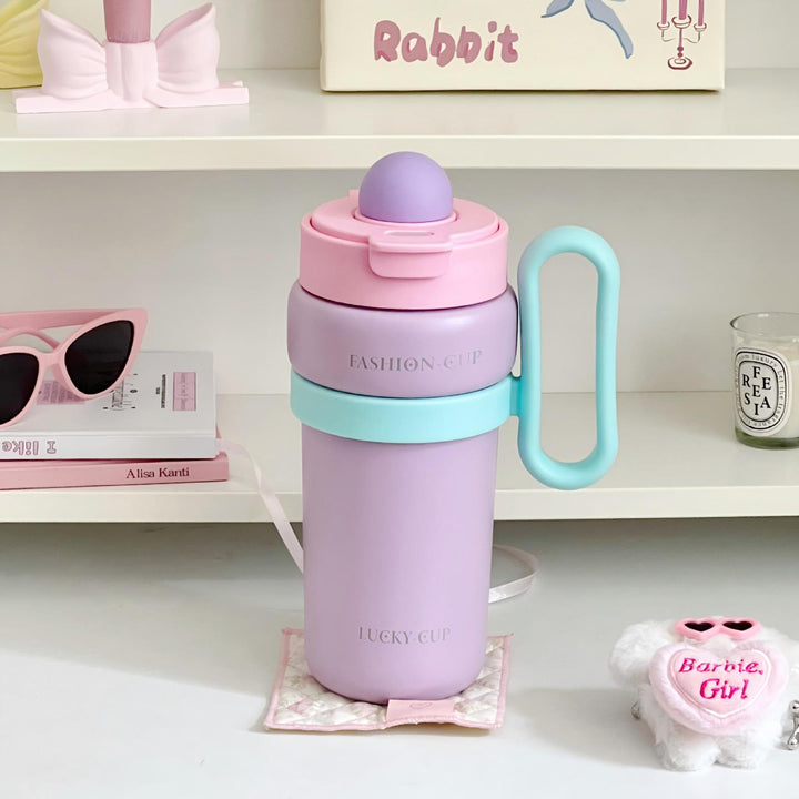 Ladies Multifunctional Insulated Bottle with Unique Lid Stornfield
