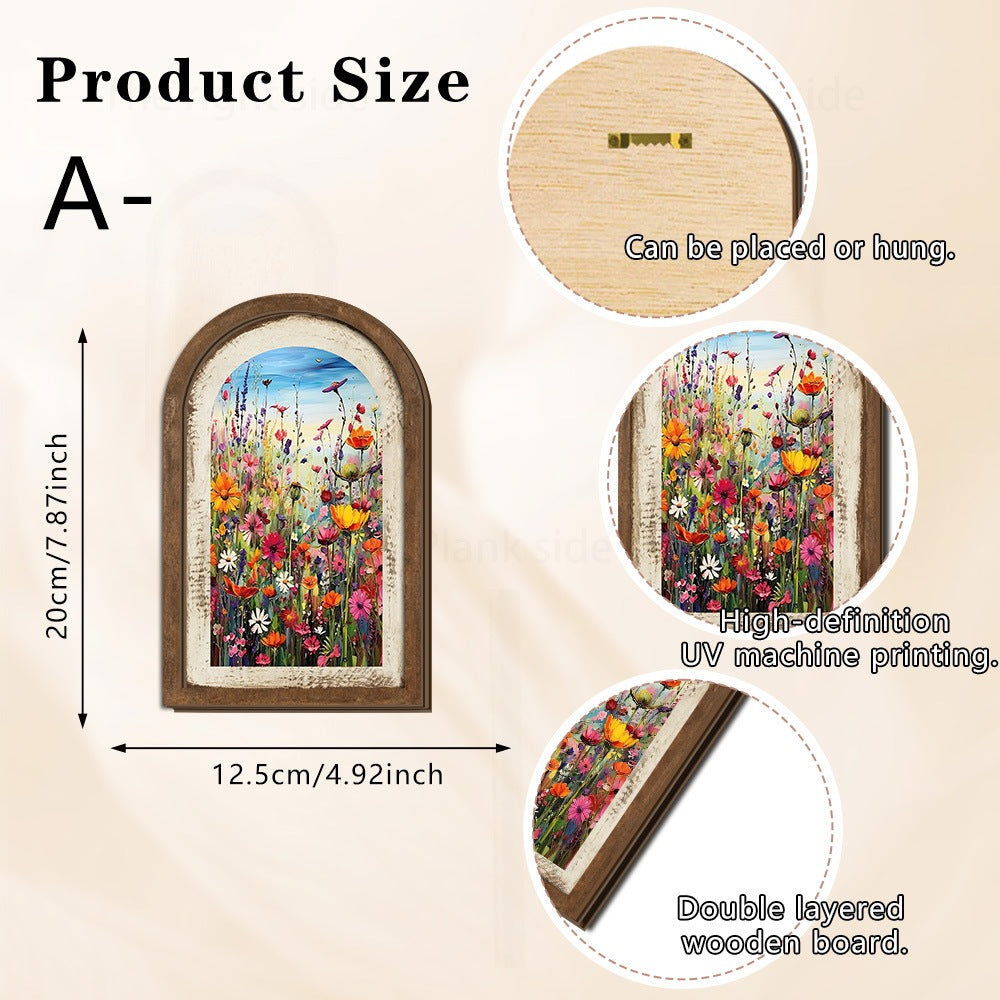 Wall decoration with lemon pattern Stornfield