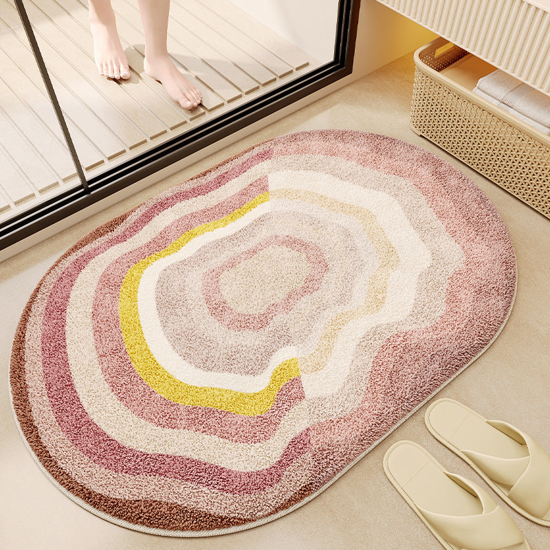 Artistic Plush Bath Mat