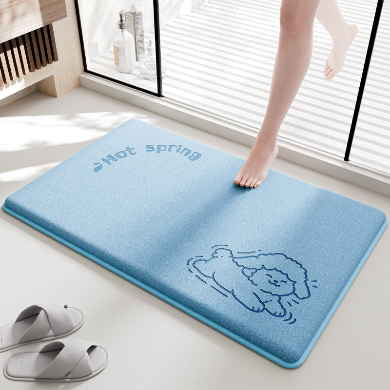 Adorable Cartoon Design Bath Mat Stornfield