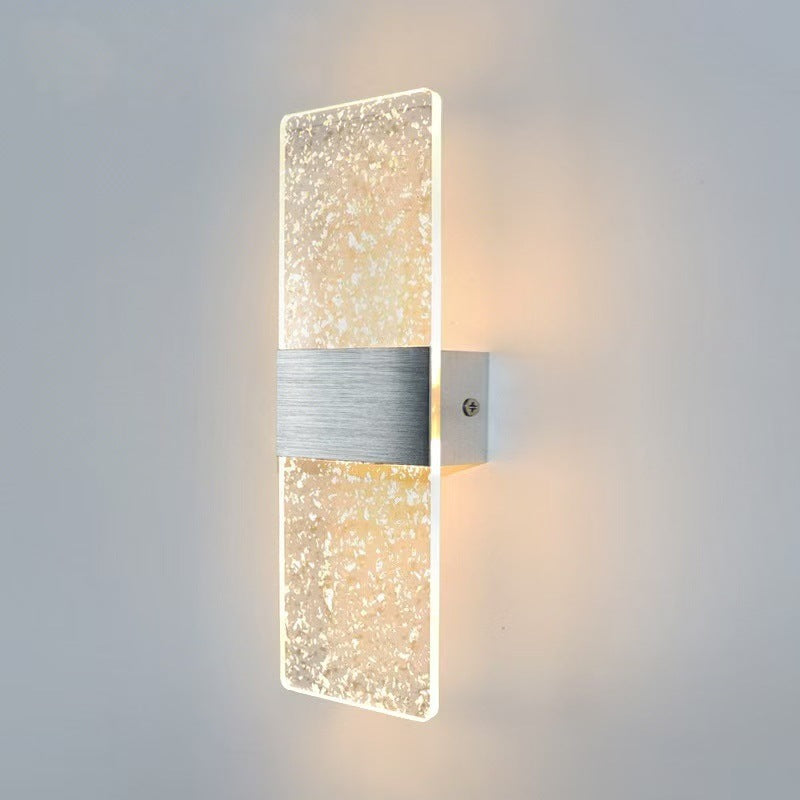 Contemporary Crystal Wall Sconce