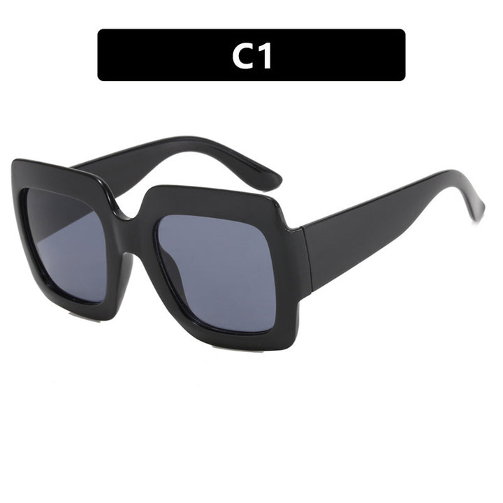 Women's oversized square sunglasses with striking tortoiseshell design Stornfield