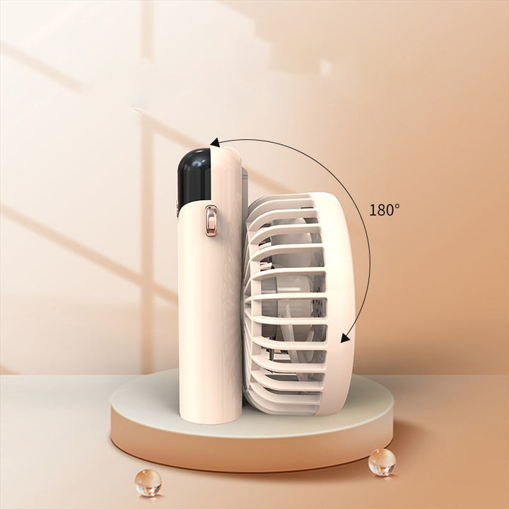 Portable battery fan with digital display Stornfield