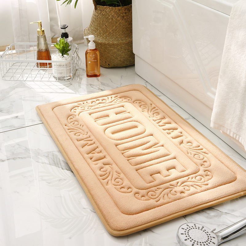 Decorative Textured Bath Mat