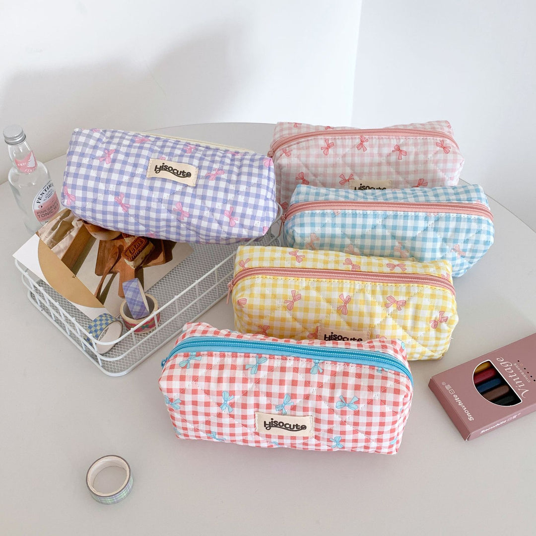 Stylish Quilted Pencil Case Stornfield
