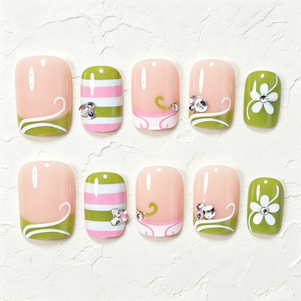 Decorative Press-On Nail Art Tips Stornfield