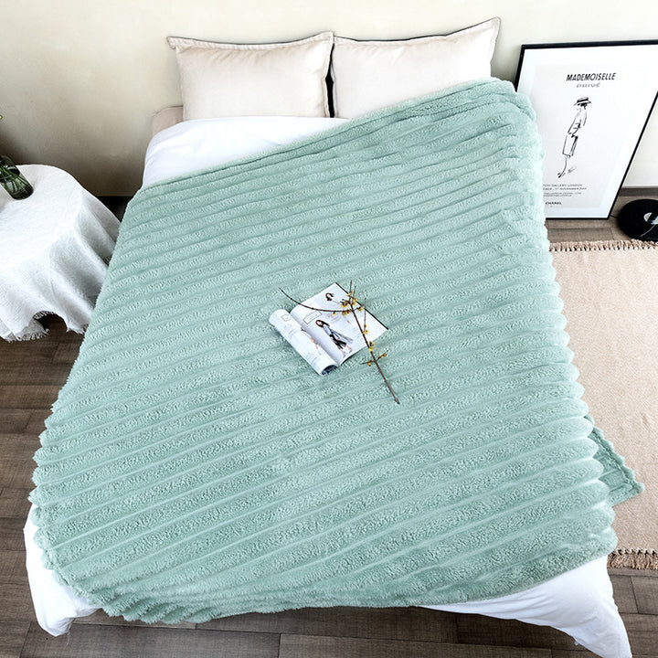 Ladies Luxury Thermal Snuggle Blanket with Wave Structure Stornfield