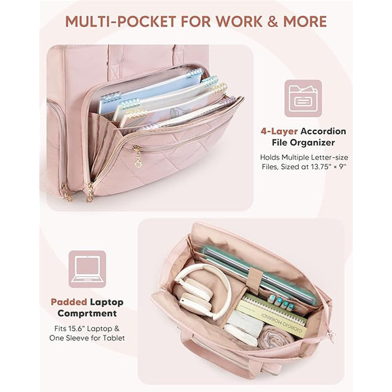 Multifunctional storage bag with insulated compartment Stornfield