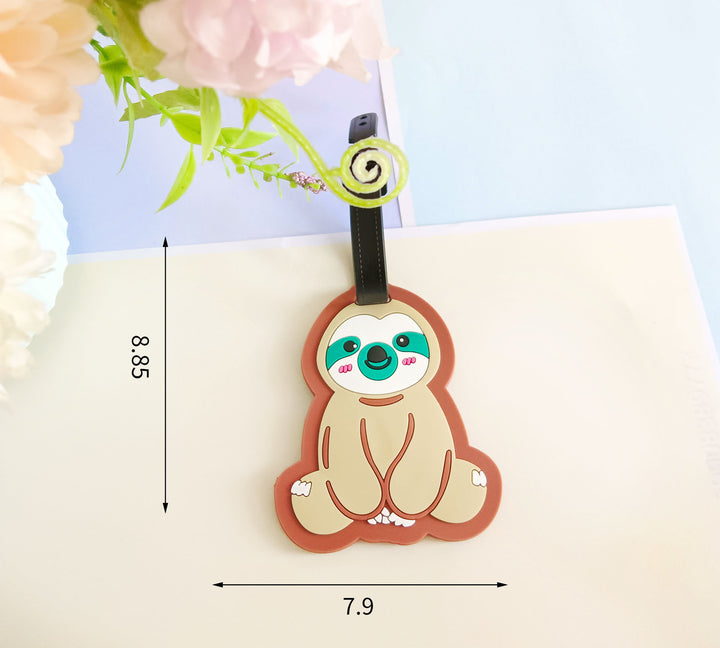 Unisex Luggage Tag in Llama Design Bowlift