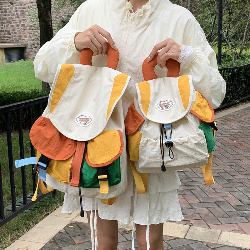 Colorful Patchwork Backpack Stornfield