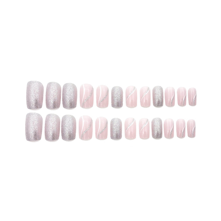 Glittery Stiletto Nail Extensions Stornfield