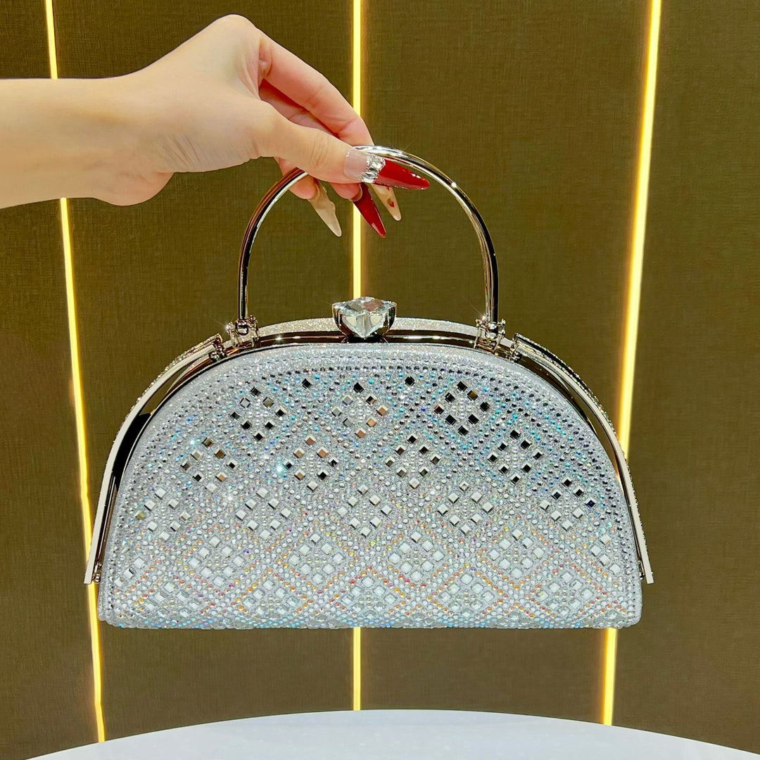 Vintage Inspired Bejeweled Evening Handbag
