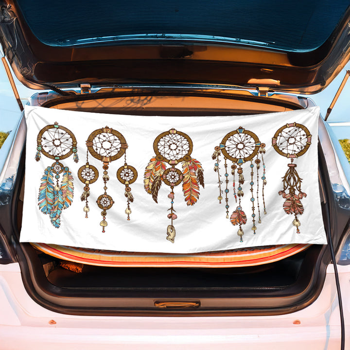 Trunk mat with creative flamingo design Stornfield