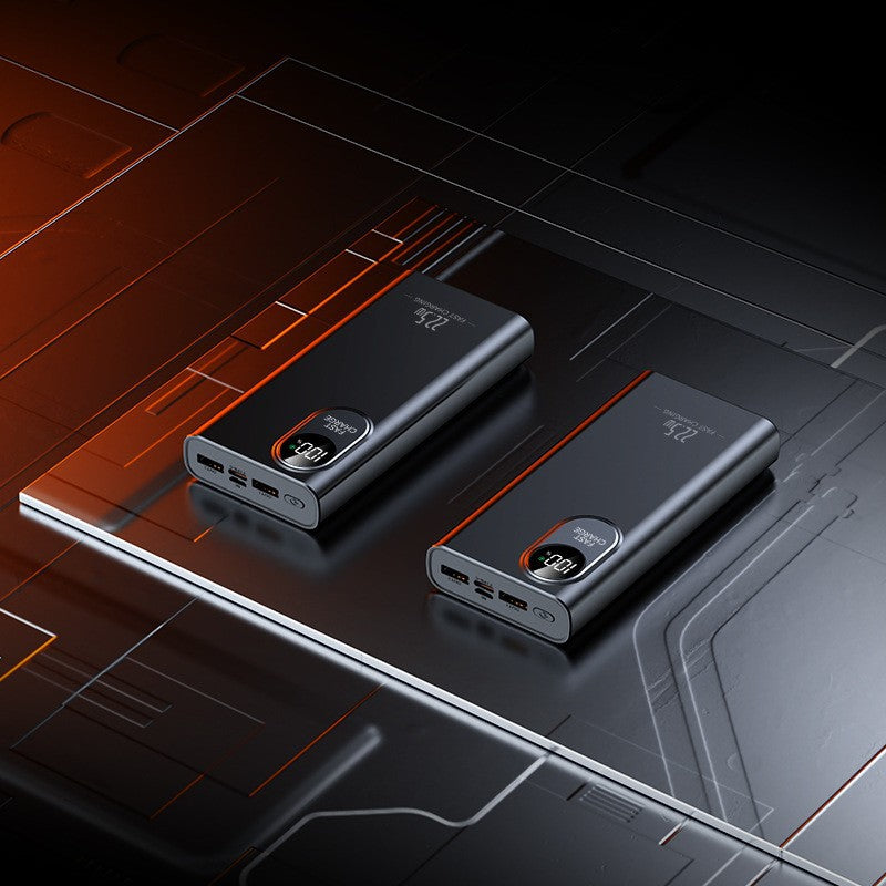 Portable power bank with intelligent energy management and modern LCD display Stornfield