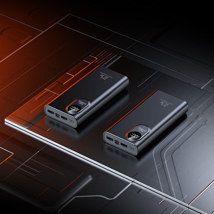 Portable power bank with intelligent energy management and modern LCD display Stornfield