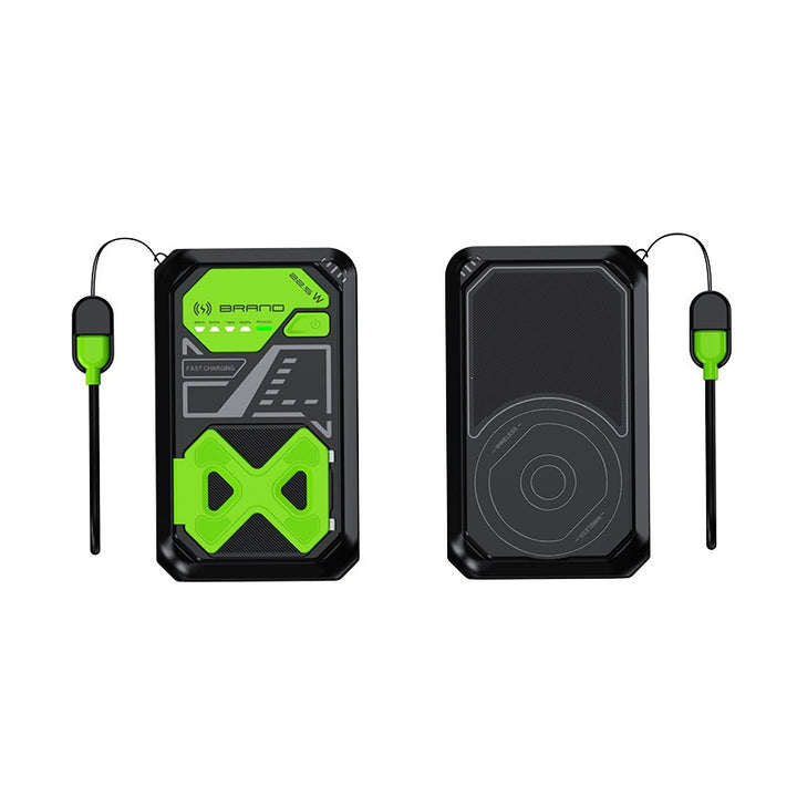 Portable power bank with multifunctional charging concept and ergonomic design Stornfield