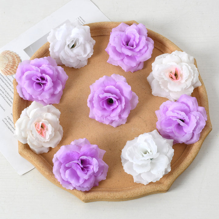 Elegant Fabric Flower Hair Clips