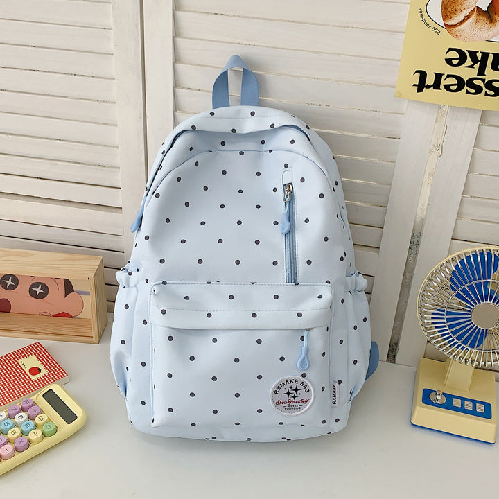 Polka Dot Student Backpack Stornfield