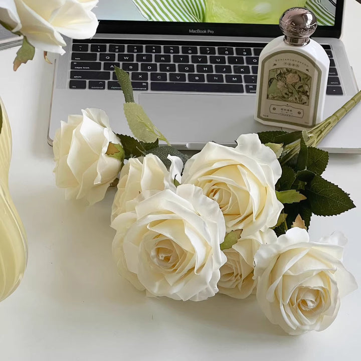 Decorative Faux Rose Bouquet