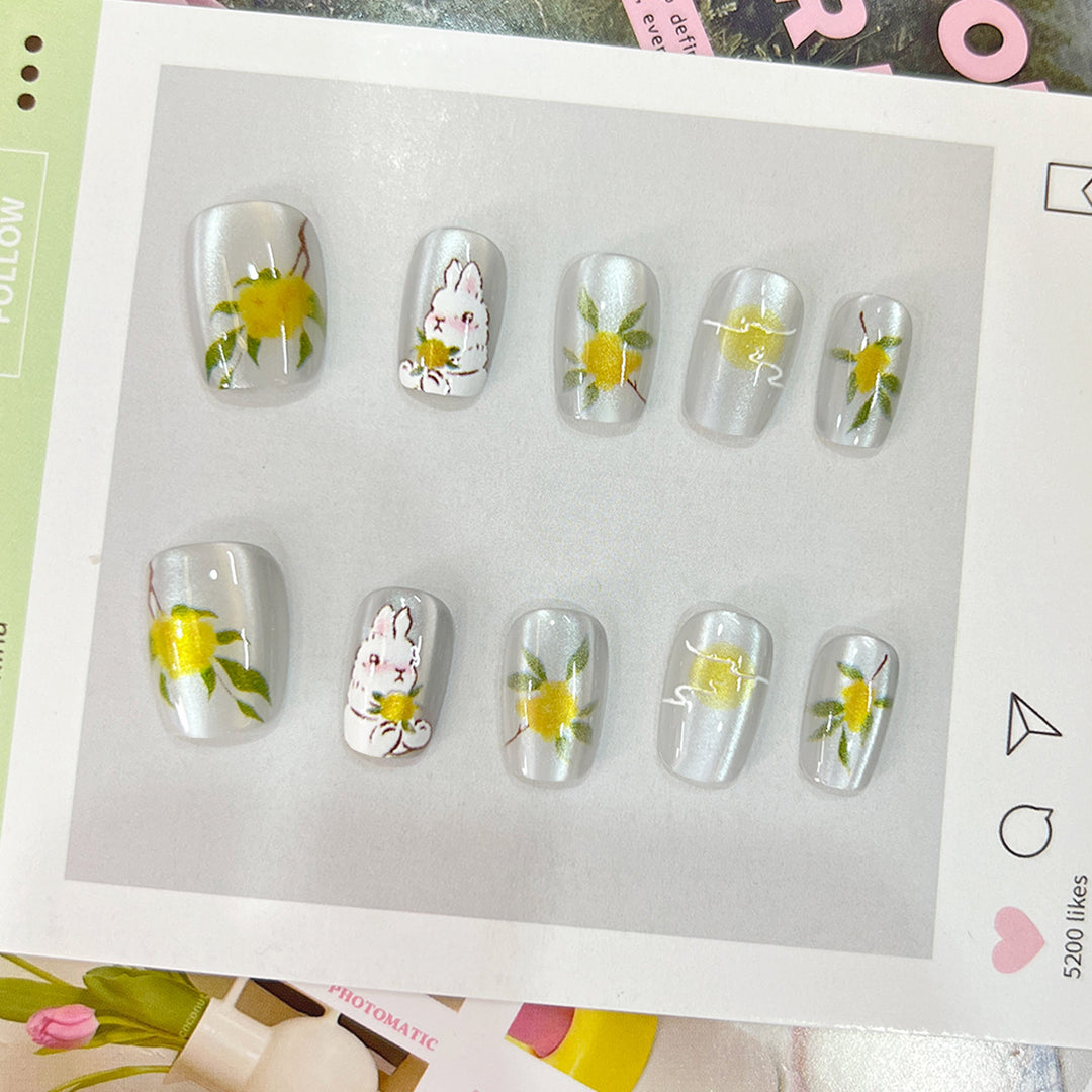 Artful nail tips with cheerful fruit designs Stornfield