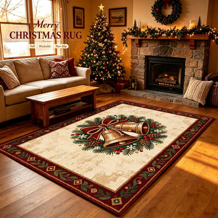 Festive Christmas Area Rug