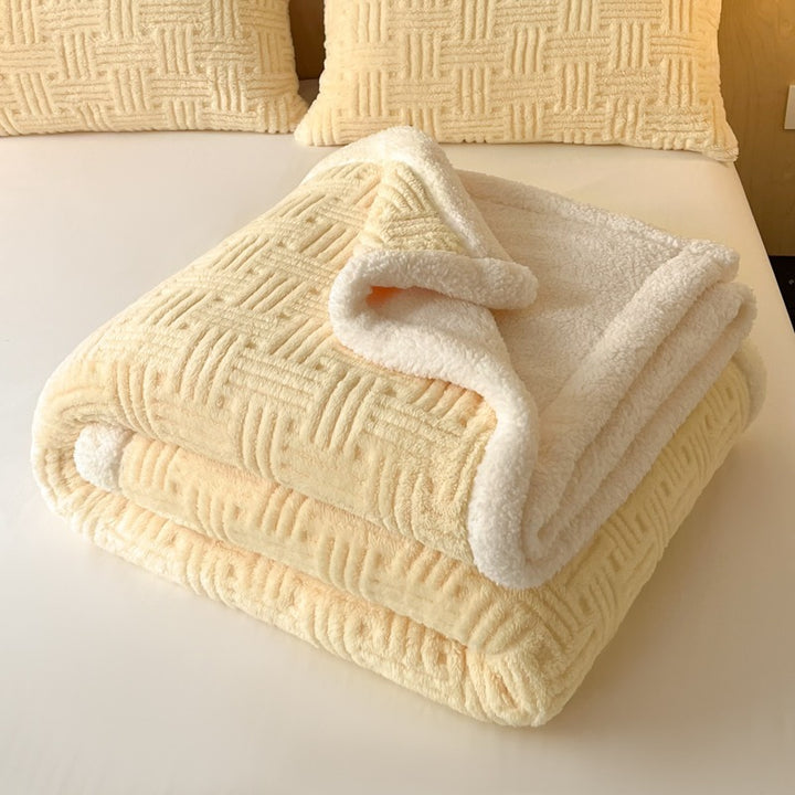 Luxurious Fleece Throw Blanket