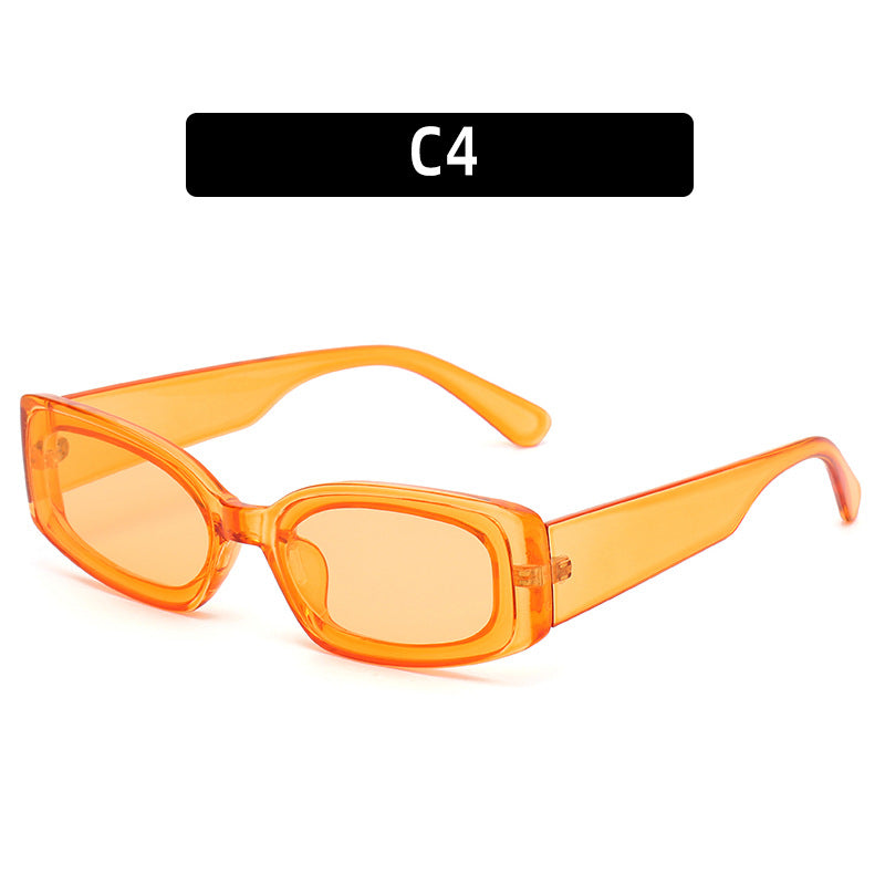 Stylish Rectangular Frame Glasses