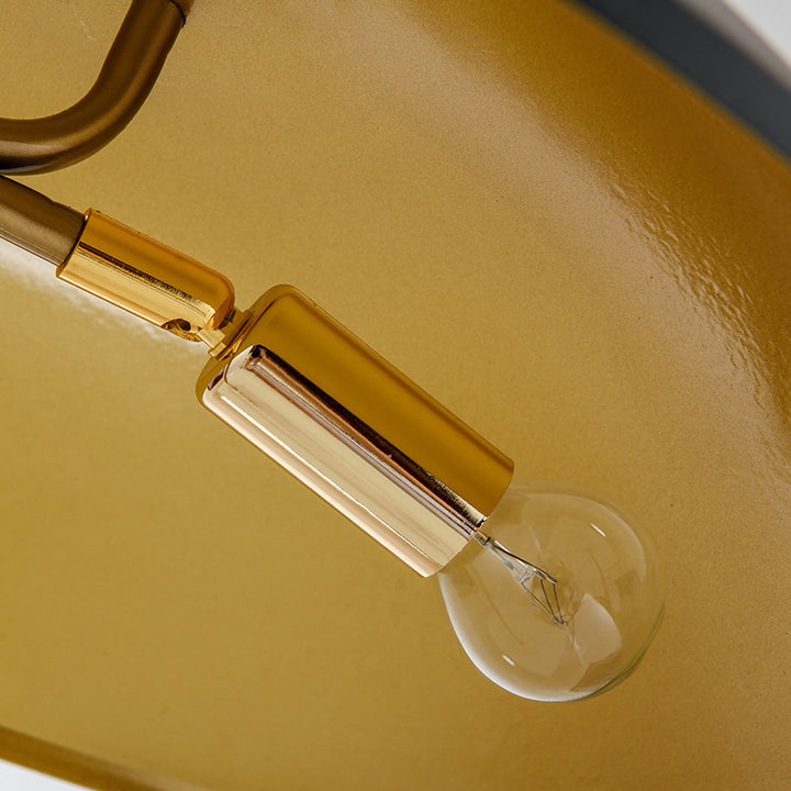 Modern Table Lamp with Geometric Base