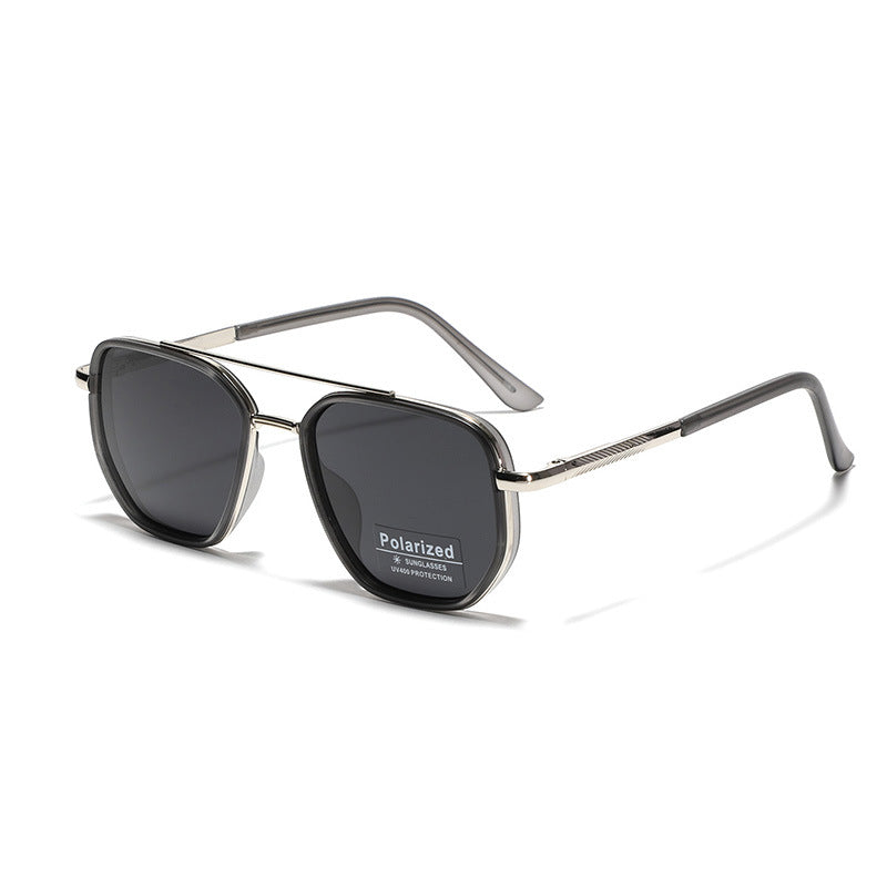 Women's Square Sunglasses with Polarized Lenses and Elegant Metal Frame Stornfield