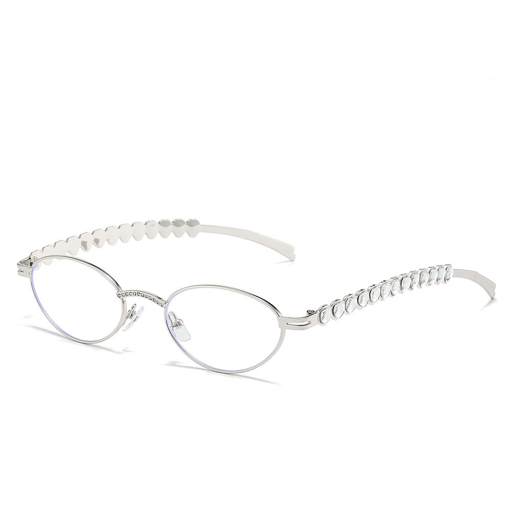 Statement Cat-Eye Optical Glasses with Crystal Accents Stornfield