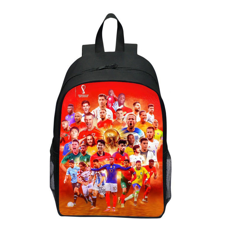 Backpack with Striking Sports Motif Stornfield