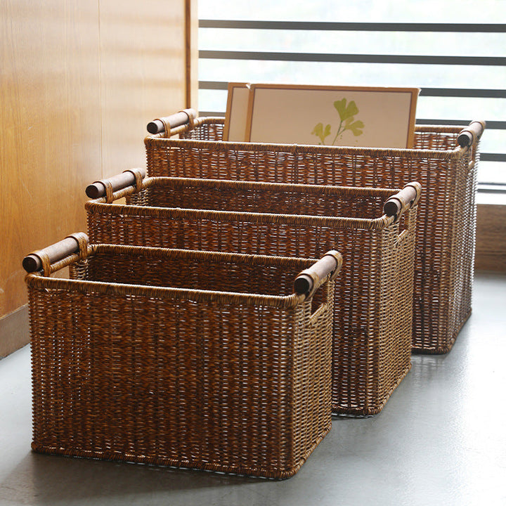 Natural Fiber Storage Basket Stornfield
