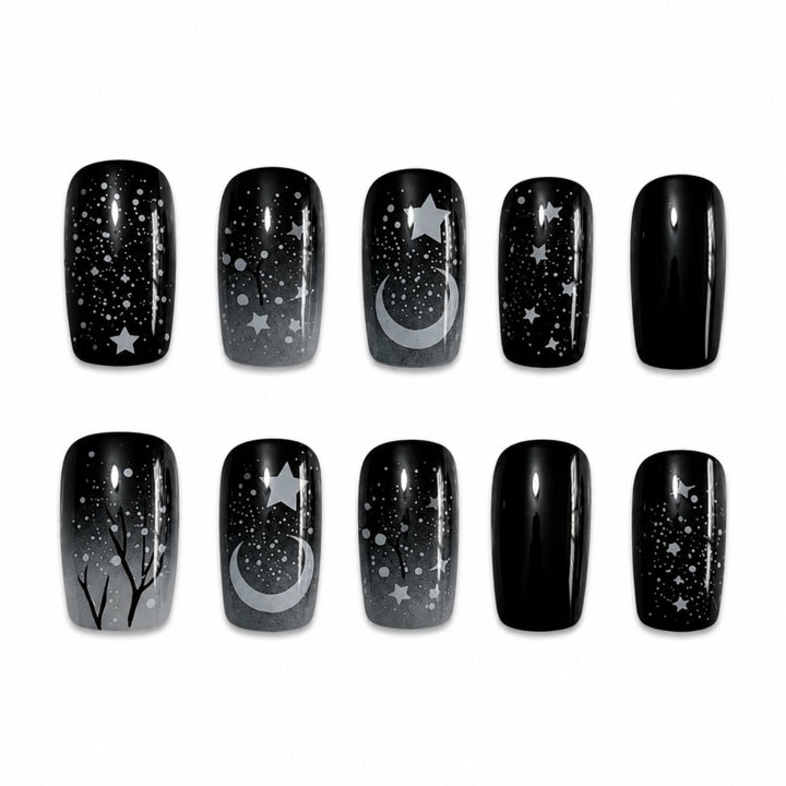 Chic Almond-Shaped Press-On Nail Set Stornfield