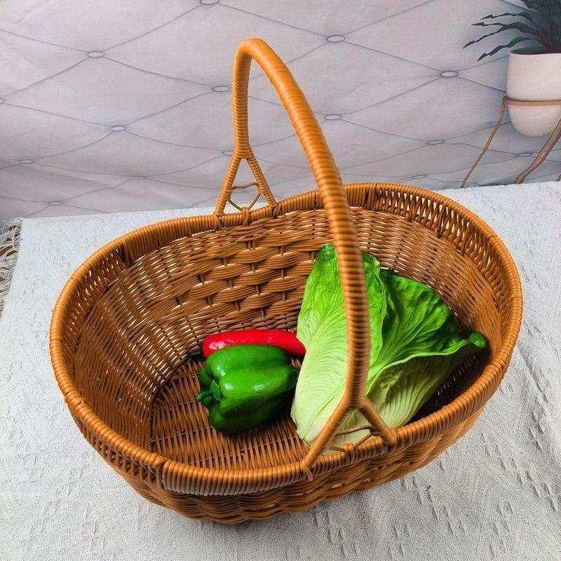 Handcrafted Woven Shopping Basket Stornfield