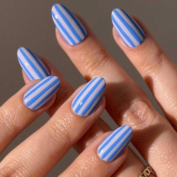 Stylish Striped Nail Art Tips Stornfield