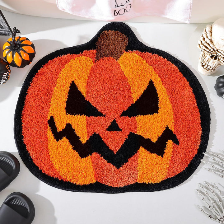 Halloween-Themed Ghost Bath Mat Stornfield