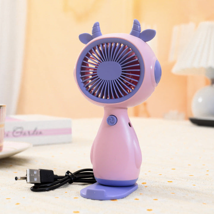 Women Portable Mini-Fan in Cute Animal Design Stornfield