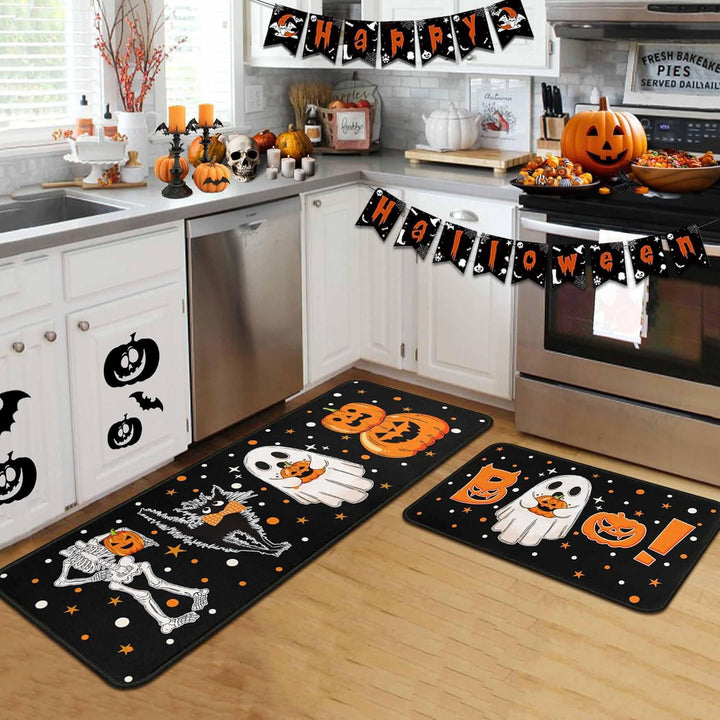 Halloween-Themed Decorative Entry Mat