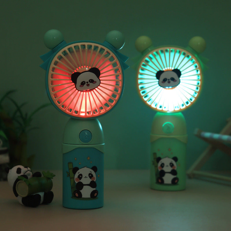 Portable Panda-Themed Mini Fan Stornfield