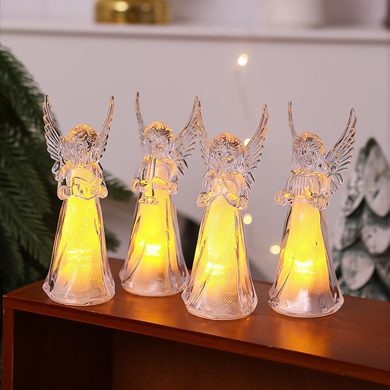 Elegant LED Angel Light Figure Stornfield