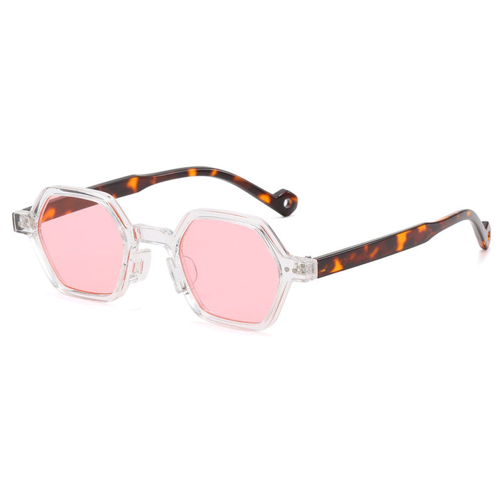 Women's Geometric Sunglasses in Modern Hexagon Design Stornfield