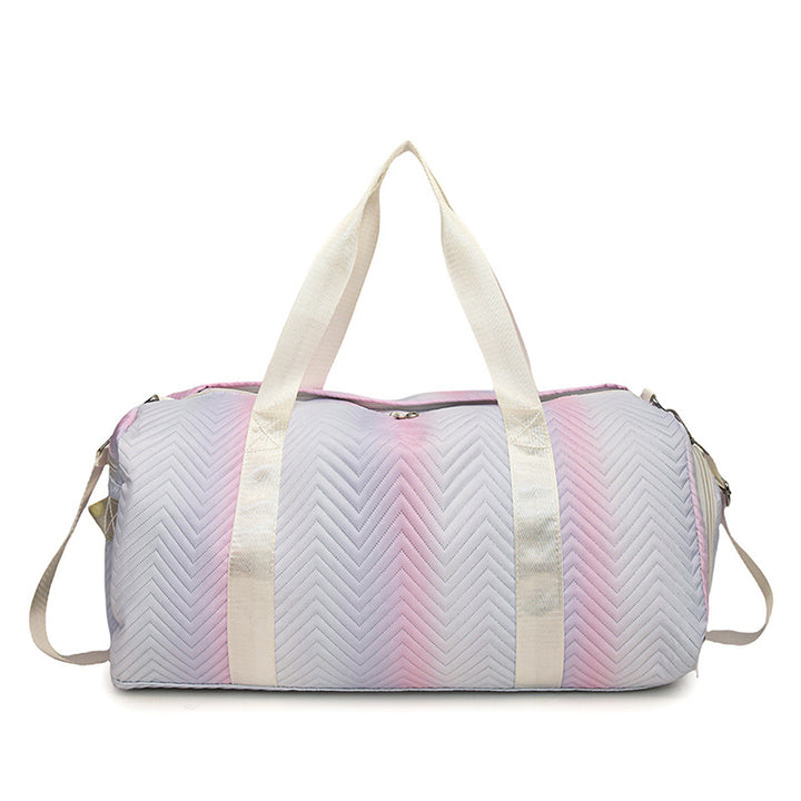 Chevron Quilted Travel Duffle Bag Stornfield