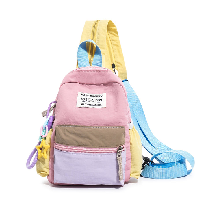 Color-Block Casual Backpack Stornfield