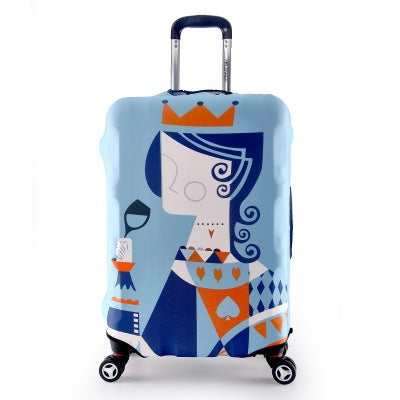 Tropical Leaf Print Hard Shell Luggage Stornfield