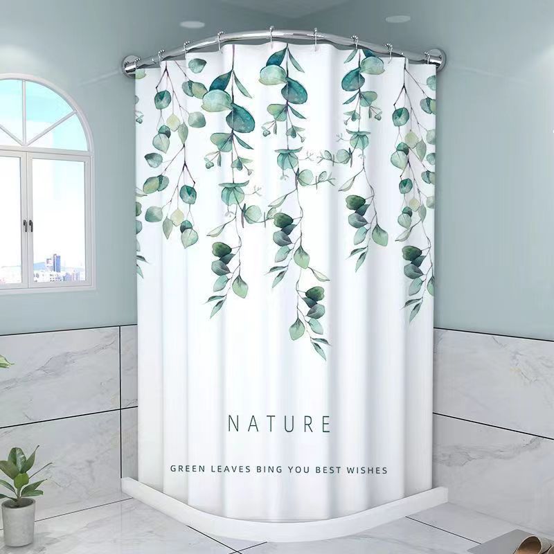 Tropical Cactus Pattern Shower Curtain Stornfield