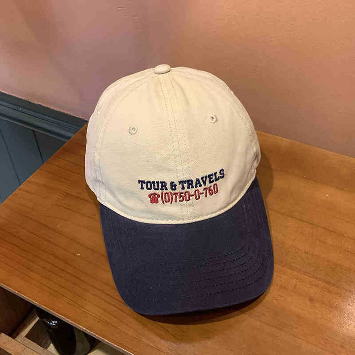 Men's Casual Travel-Themed Baseball Cap Stornfield