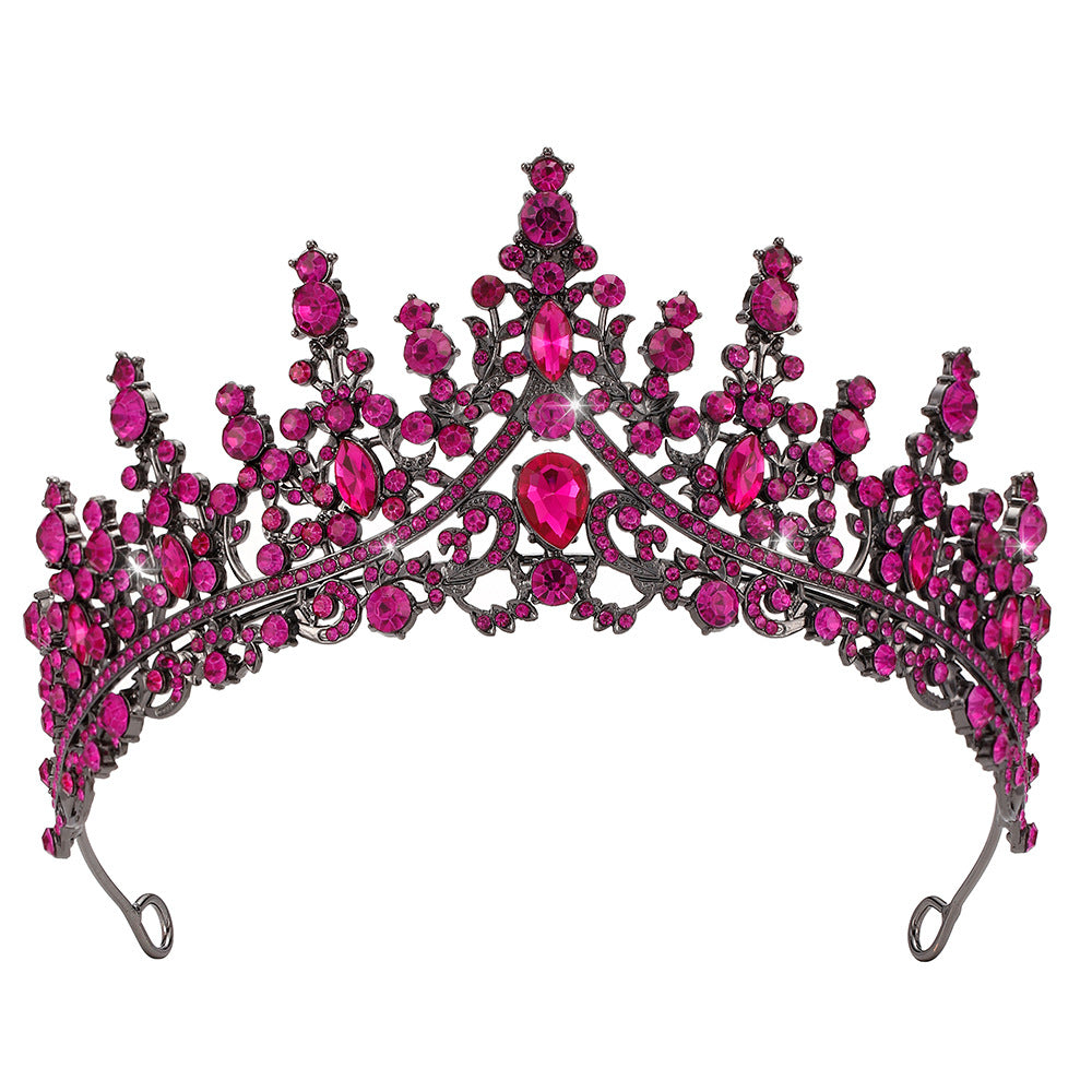 Ladies Rhinestone Tiara with Sparkling Gemstones Stornfield