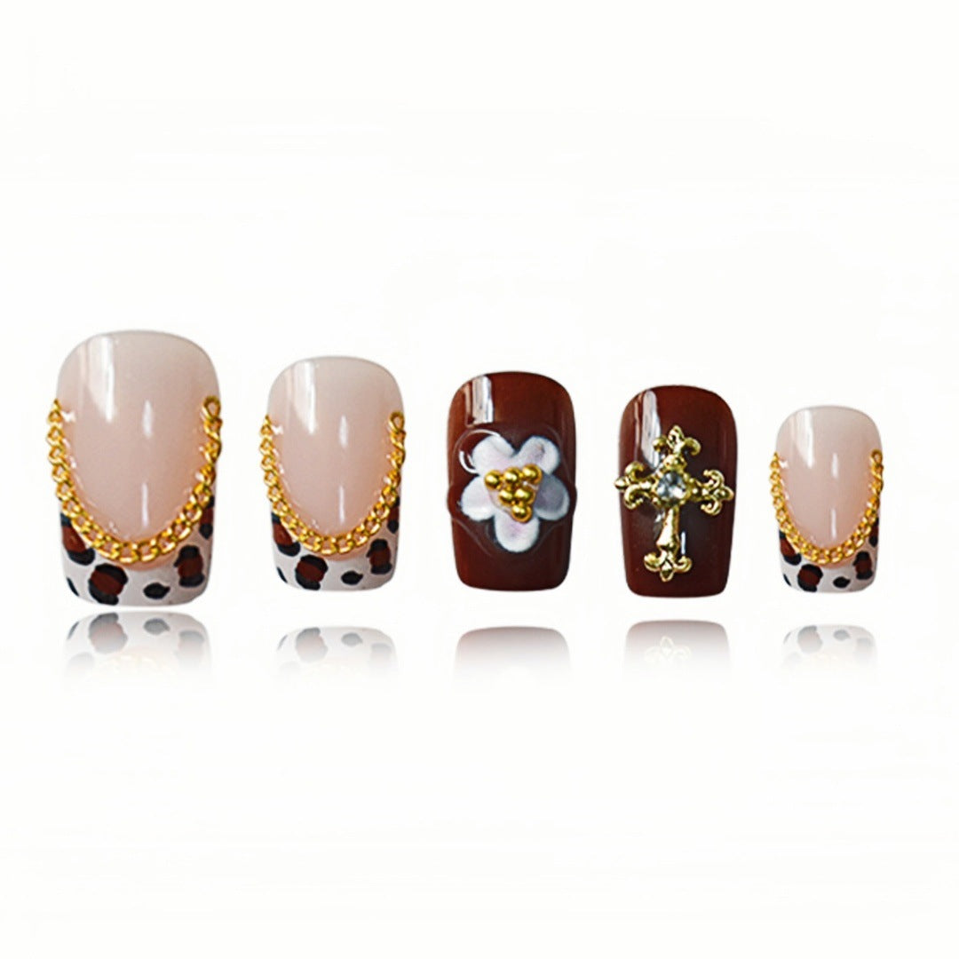 Floral Embellished Nail Art Extensions Stornfield